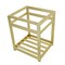Fauceture VSP2522A7 25-Inch x 22-Inch Steel Console Sink Base, Brushed Brass VSP2522A7 - alternate 1